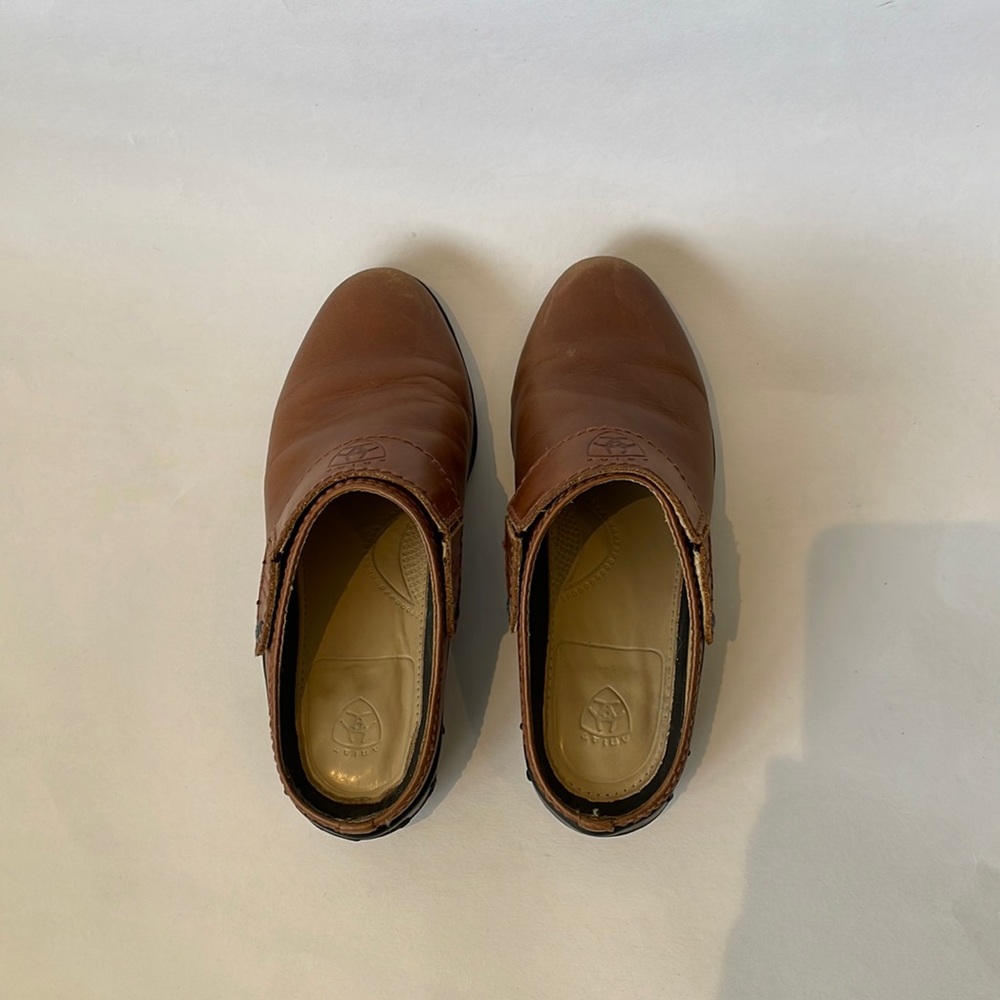 ARIAT Women’s Sport Mules Size US 6.5 Brown Leather